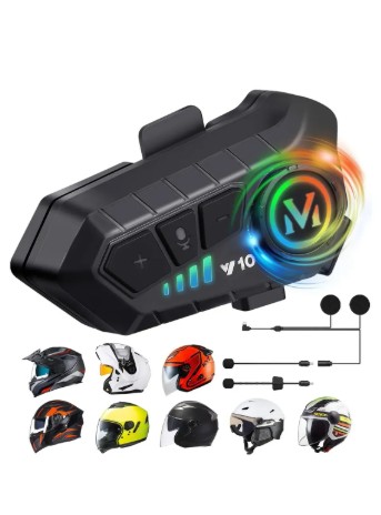 Intercomunicador V10 Para Casco